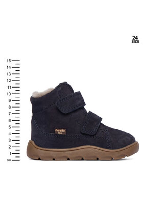 Froddo Śniegowce G2110151 M Granatowy. Kolor: niebieski. Materiał: skóra, zamsz