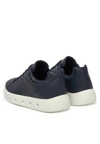 ecco - ECCO Sneakersy Street 720 52088401038 Granatowy. Kolor: niebieski. Materiał: skóra #4