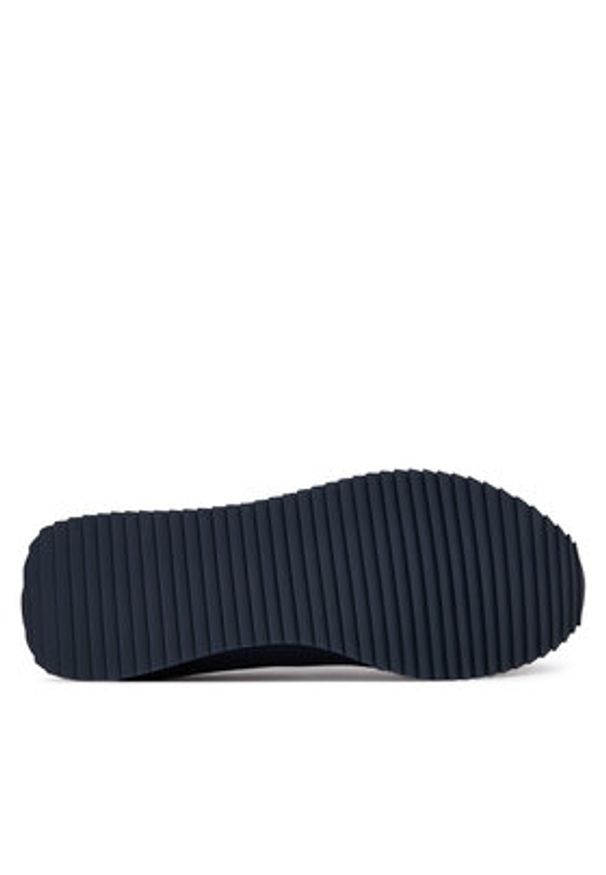 EA7 Emporio Armani Sneakersy 7X000541 AF18609 MB198 Granatowy. Kolor: niebieski. Materiał: skóra