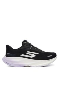 skechers - Skechers Buty do biegania Aero Spark 172200/BKPR Czarny. Kolor: czarny. Materiał: materiał #1