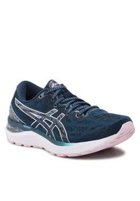 Buty Asics. Kolor: niebieski. Materiał: materiał #1