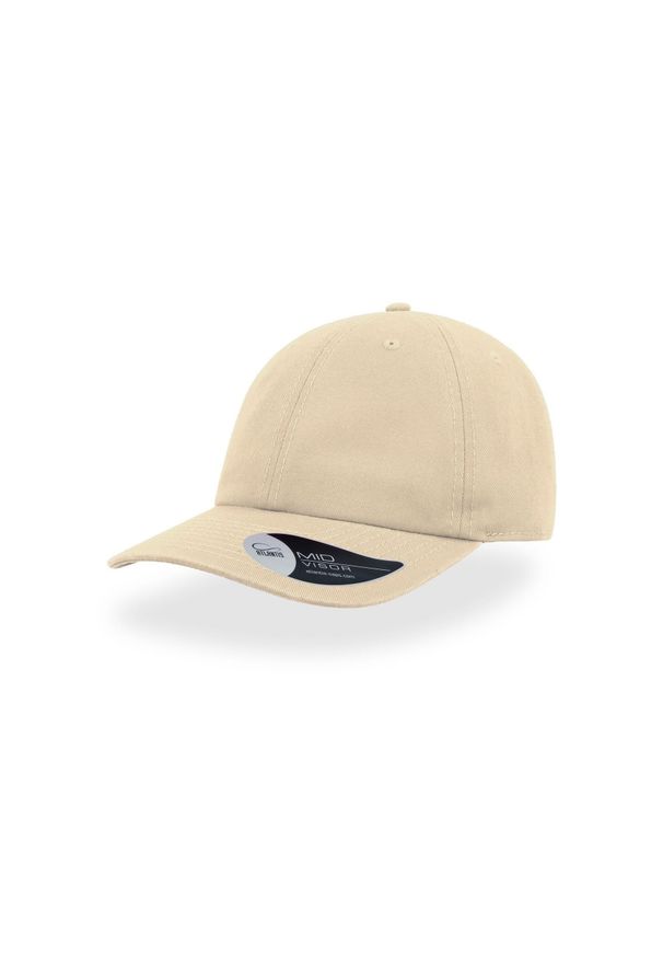 ATLANTIS - 6panelowa Czapka Dad Hat Unstructured. Kolor: biały