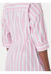 JOOP! Jeans Sukienka koszulowa Dua 30102576 Różowy Regular Fit. Kolor: różowy. Materiał: bawełna. Typ sukienki: koszulowe #2