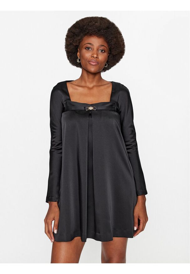 Babylon Sukienka koktajlowa T_E00774 Czarny Regular Fit. Kolor: czarny. Materiał: syntetyk. Styl: wizytowy