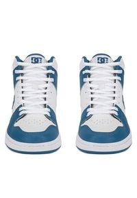 DC Shoes Sneakersy MANTECA 4 HI ADJS100164-BWT Biały. Kolor: biały. Materiał: skóra