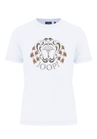 JOOP! T-Shirt 58 253JE58Tippy 30047767 Biały Slim Fit. Kolor: biały. Materiał: bawełna