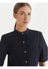 Calvin Klein Jeans Sukienka jeansowa LV047F797G Granatowy Regular Fit. Kolor: niebieski. Materiał: bawełna #3