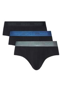 Hugo - HUGO Komplet slipów 50532570 Czarny. Kolor: czarny. Materiał: bawełna #1