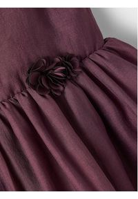 Name it - NAME IT Sukienka elegancka 13209723 Fioletowy Regular Fit. Kolor: fioletowy. Materiał: syntetyk. Styl: elegancki #4