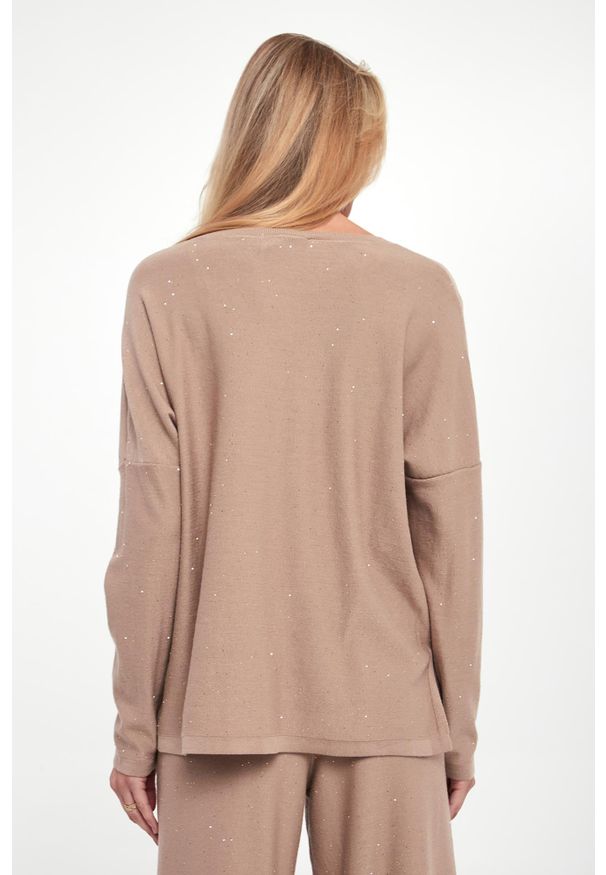 Joseph Ribkoff - Sweter damski z cekinami JOSEPH RIBKOFF