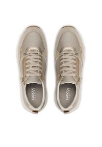 Geox Sneakersy D Bulmya A D35NQA 0NF14 C2235 Złoty. Kolor: złoty. Materiał: skóra #3