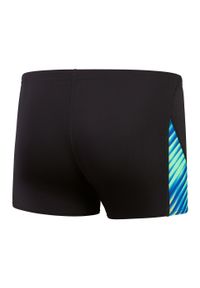 Kąpielówki męskie spodenki kąpielowe Speedo Duo Logo. Kolor: wielokolorowy, niebieski, czarny. Wzór: nadruk