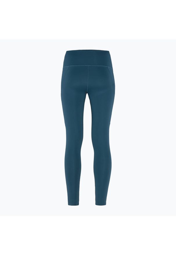 Legginsy trekkingowe damskie Fjällräven Abisko Tights. Kolor: niebieski