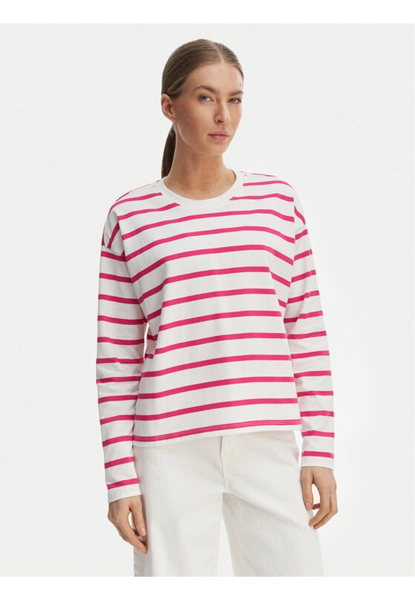 only - ONLY Bluzka Soph 15310399 Biały Regular Fit. Kolor: biały. Materiał: bawełna