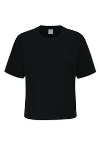 MANTIS - T-shirt Damski Ciężkiej Grubości Cropped. Kolor: czarny. Sport: turystyka piesza #1