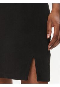 Tommy Jeans Sukienka letnia Script DW0DW17926 Czarny Regular Fit. Kolor: czarny. Materiał: bawełna. Sezon: lato
