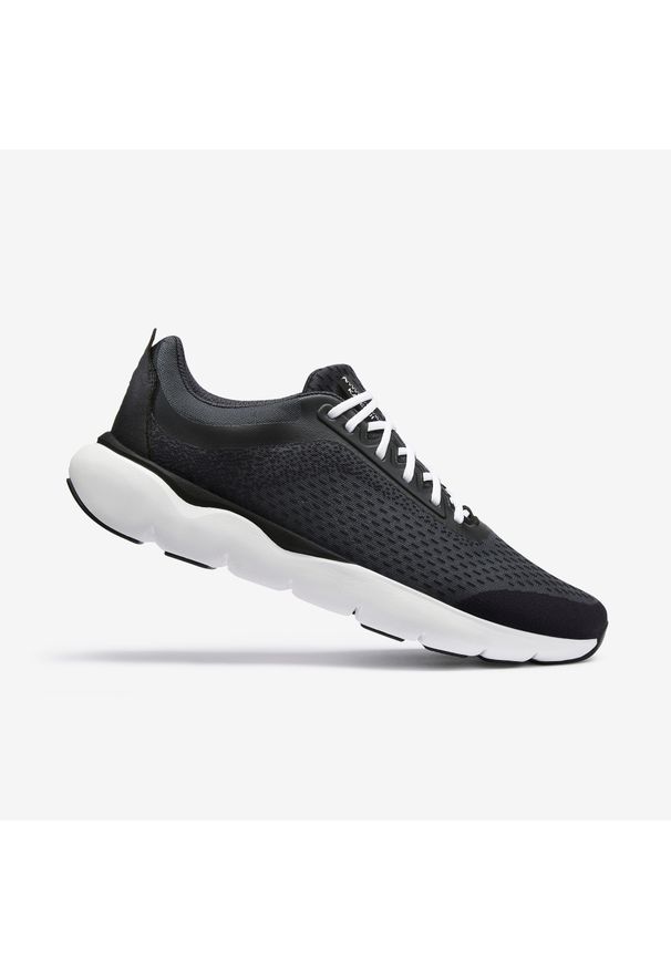KALENJI - Buty do biegania męskie Kalenji Jogflow 500.1. Kolor: czarny. Materiał: mesh, materiał. Szerokość cholewki: normalna