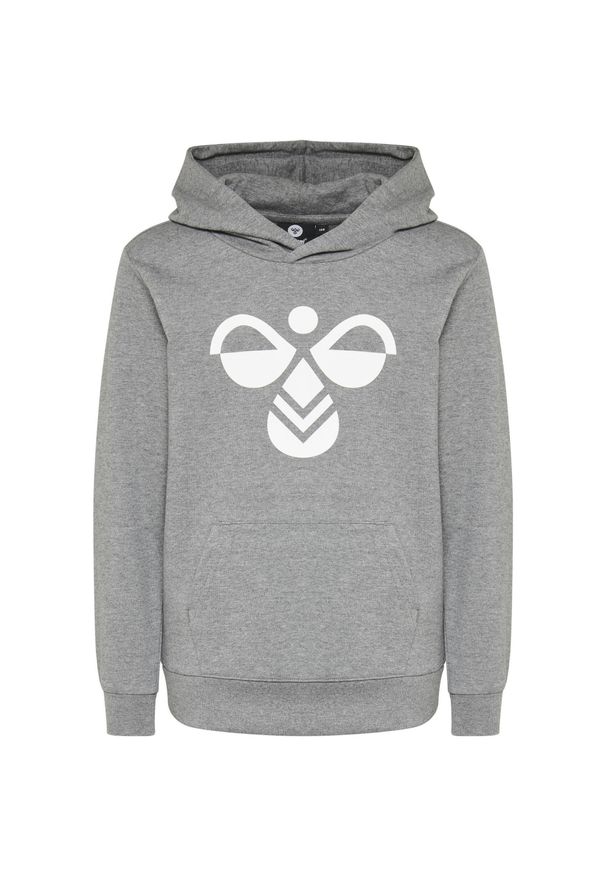 Bluza dziecięca z kapturem Hummel hmlcuatro. Typ kołnierza: kaptur. Kolor: szary. Sport: joga i pilates