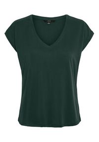 Vero Moda T-Shirt Filli 10247666 Zielony Regular Fit. Kolor: zielony. Materiał: syntetyk