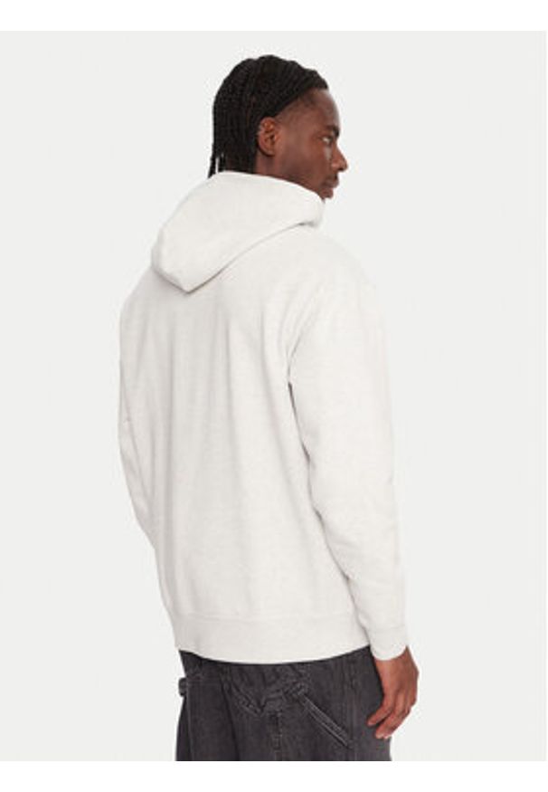 Quiksilver Bluza Dna EQYFT05121 Szary Oversize. Kolor: szary. Materiał: bawełna