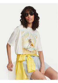 Billabong T-Shirt Sunset Mindset EBJZT00462 Kremowy Regular Fit. Kolor: kremowy. Materiał: bawełna #2