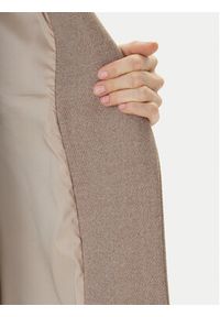 Maryley Płaszcz przejściowy 25IB807/01SS Beżowy Regular Fit. Kolor: beżowy. Materiał: syntetyk #4