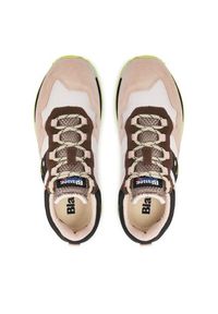 Blauer Sneakersy F3HOUMA01/COS Różowy. Kolor: różowy. Materiał: zamsz, skóra #3