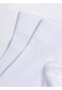 Big-Star - Stopki męskie bawełniane białe Sizzy 101. Kolor: biały. Materiał: bawełna