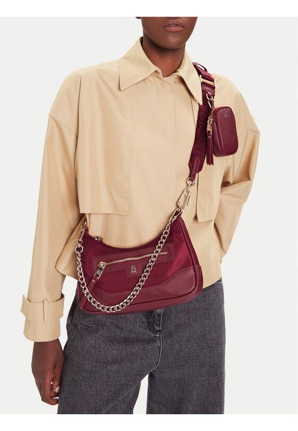 Steve Madden Torebka Bgreed SM13001829 Bordowy. Kolor: czerwony. Materiał: skórzane