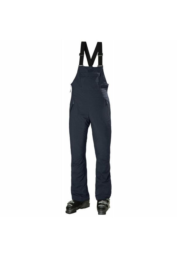 Kombinezony damskie Helly Hansen legendary insulated bib. Kolor: niebieski. Sezon: zima. Sport: narciarstwo