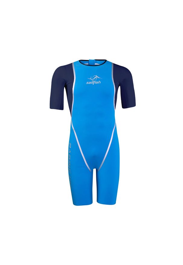 SAILFISH - Męski strój kąpielowy, Swimskin Rebel Pro Sleeve 2 - wielokolorowy. Kolor: niebieski. Materiał: poliamid, elastan