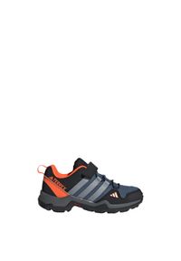Adidas - Buty Terrex AX2R Hook-and-Loop Hiking. Okazja: na co dzień. Kolor: pomarańczowy, wielokolorowy, szary, niebieski. Materiał: materiał. Styl: casual. Model: Adidas Terrex