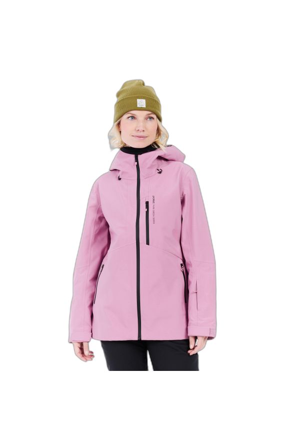 Damska kurtka narciarska Protest Dyna 3L. Kolor: różowy. Sezon: zima. Sport: narciarstwo