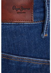 Pepe Jeans jeansy Zoe damskie medium waist. Kolor: niebieski #4