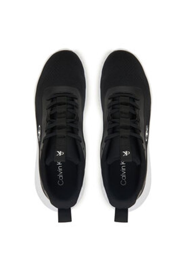 Calvin Klein Jeans Sneakersy Eva Runner Drawstring Mix Mg YW0YW01992 Czarny. Kolor: czarny. Materiał: materiał