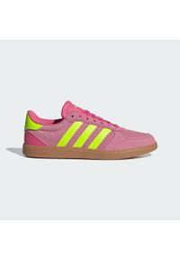 Adidas - Buty Breaknet Sleek. Kolor: różowy. Wzór: gładki. Styl: klasyczny, sportowy