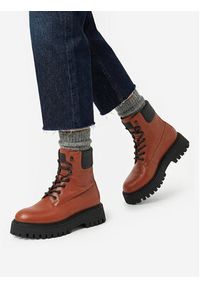 G-Star RAW - G-Star Raw Trzewiki EO-AYSE-8093-25 Beżowy. Kolor: beżowy. Materiał: skóra #6