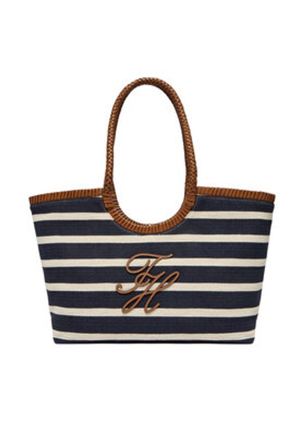 TOMMY HILFIGER - Tommy Hilfiger Torebka AW0AW18400 Granatowy. Kolor: niebieski