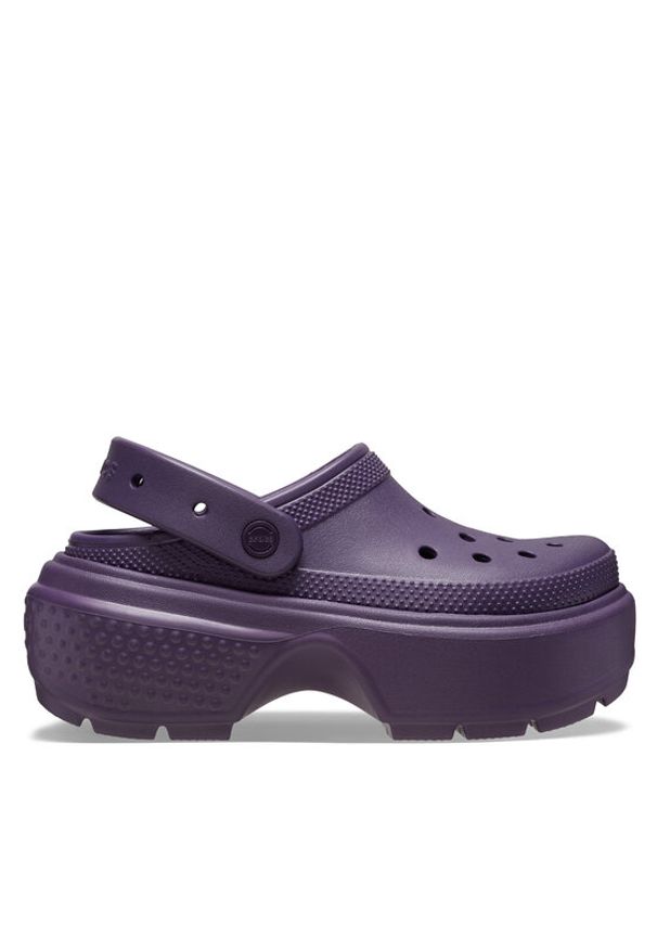 Crocs Klapki Stomp Clog 209350 Fioletowy. Kolor: fioletowy