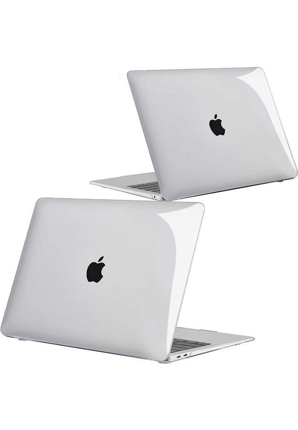 Etui Alogy Etui Alogy Hard Case do Apple MacBook Air 13 M1 2021 Przezroczyste + Folia na ekran + Nakładka na klawiaturę + Torba