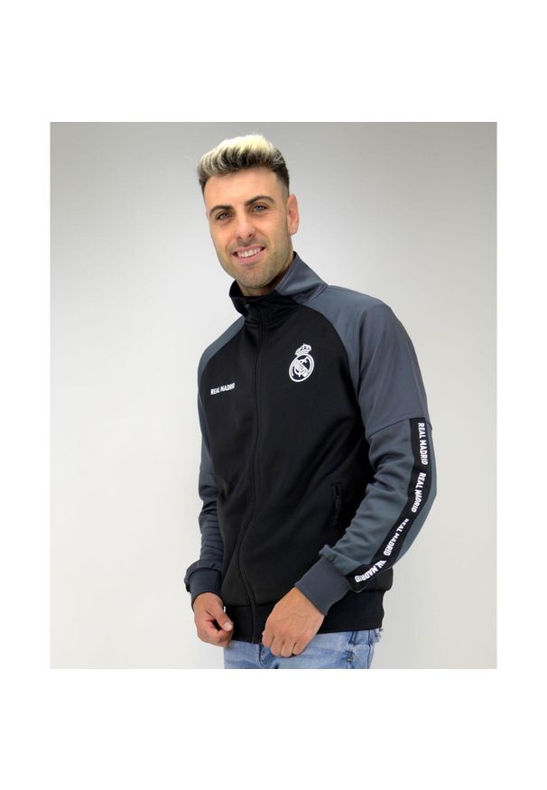 Real Madrid - Kultowa bluza z zamkiem Madridista. Kolor: wielokolorowy. Sport: piłka nożna