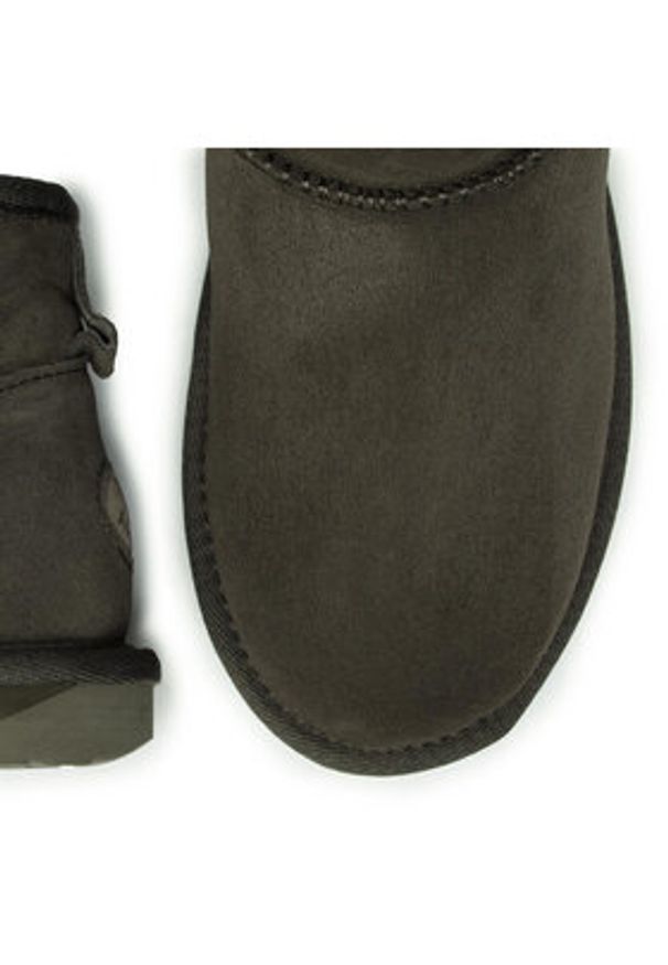 EMU Australia Śniegowce Stinger Micro W10937 Zielony. Kolor: zielony. Materiał: skóra