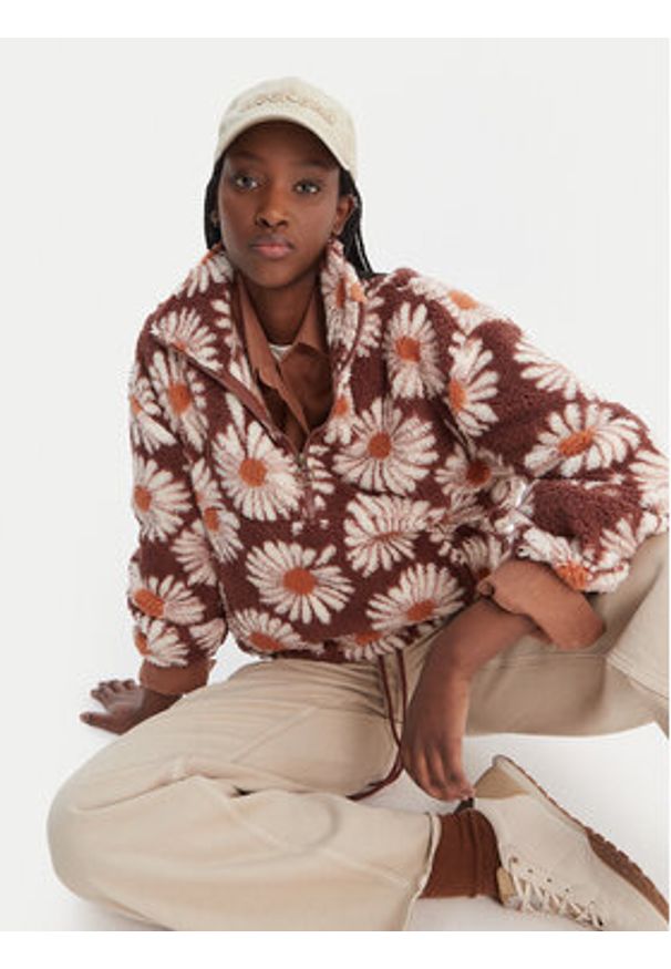 Billabong Polar Time Off EBJPF00112 Brązowy Relaxed Fit. Kolor: brązowy. Materiał: syntetyk