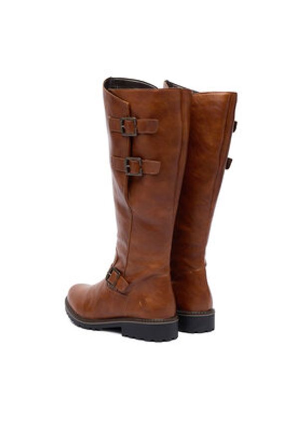 Remonte Kozaki CEO-R6590-22 Brązowy. Kolor: brązowy. Materiał: skóra