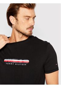 TOMMY HILFIGER - Tommy Hilfiger T-Shirt Cn Ss UM0UM02348 Czarny Regular Fit. Kolor: czarny #4