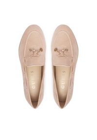 Guess Loafersy Aryanai FLTNAI SUE14 Beżowy jasny. Kolor: beżowy. Materiał: zamsz, skóra #2