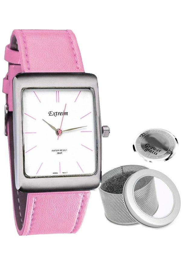 Zegarek damski Extreim LUNA pink 7000