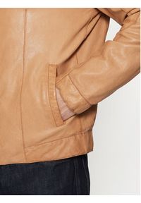 Milestone Kurtka skórzana Winston 511099 60600 Brązowy Regular Fit. Kolor: brązowy. Materiał: skóra #4