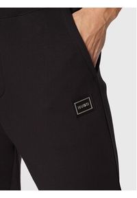 Hugo Spodnie dresowe Drevitalis 50475875 Czarny Relaxed Fit. Kolor: czarny. Materiał: bawełna #3