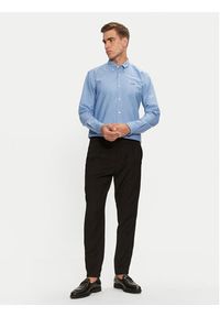 BOSS - Boss Koszula H-Roan 50521996 Błękitny Slim Fit. Kolor: niebieski. Materiał: bawełna